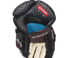 Hockey Gloves Ccm^CCM Glove Jetspeed Ft6 Pro Sr Black/White