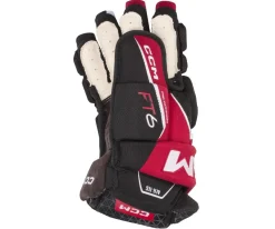 Hockey Gloves Ccm^CCM Glove Jetspeed Ft6 Sr Black/Red/White