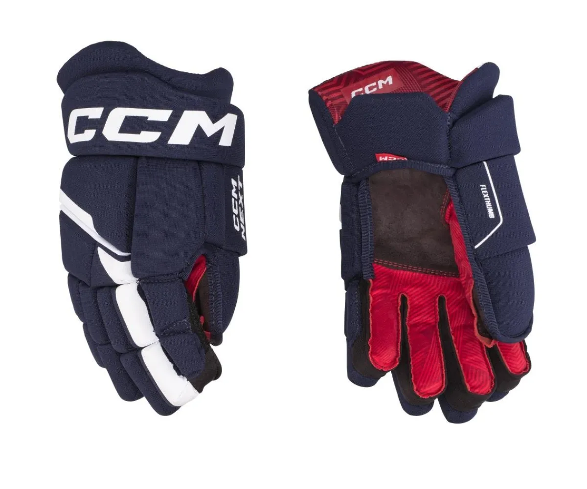 Hockey Gloves Children (Yth)^CCM Glove Next Yth Navy/White