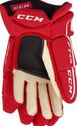Hockey Gloves Junior^CCM Gloves Jetspeed Ft475 Jr Black/White