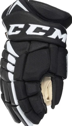 Hockey Gloves Ccm^CCM Gloves Jetspeed Ft4 Pro Jr Black/White