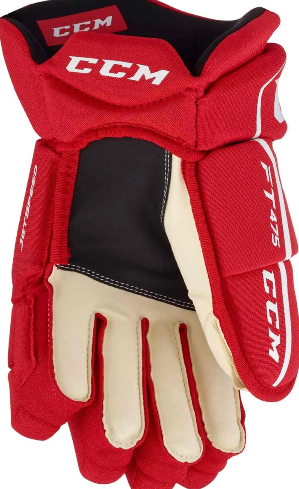 Hockey Gloves Senior^CCM Gloves Jetspeed Ft475 Sr Black/White