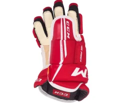 Hockey Gloves Ccm^CCM Gloves Tacks 4 Roll Pro 2 Sr Red