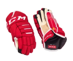 Hockey Gloves Ccm^CCM Gloves Tacks 4 Roll Pro 2 Sr Red