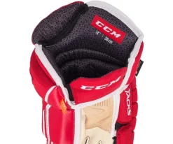 Hockey Gloves Ccm^CCM Gloves Tacks 4 Roll Pro 2 Sr Red