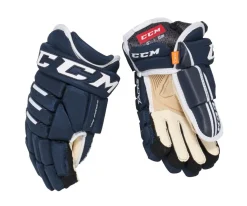 Hockey Gloves Ccm^CCM Gloves Tacks 4 Roll Pro 2 Sr Navy