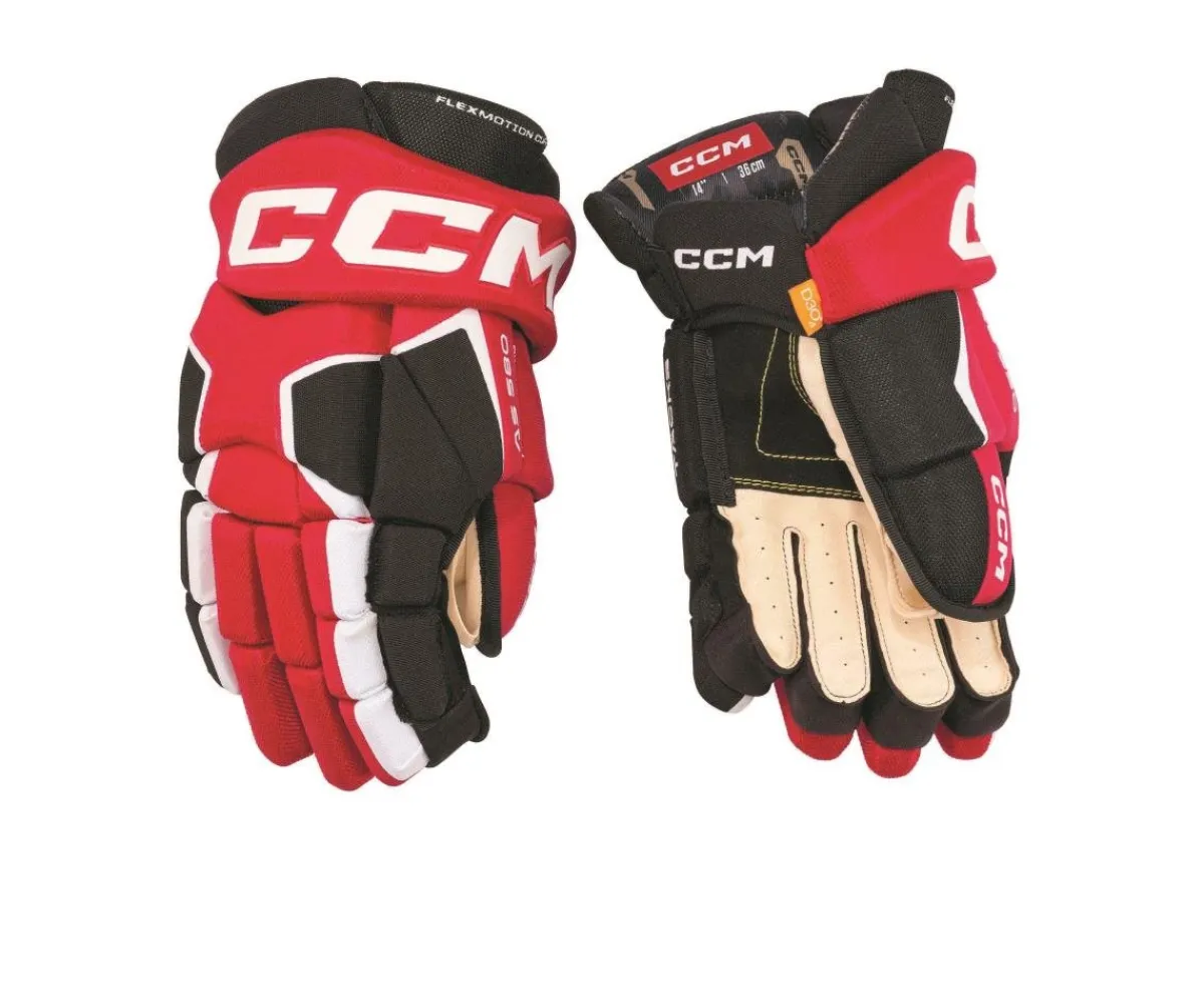 Hockey Gloves Senior^CCM Gloves Tacks As 580 Sr Black/Red/White