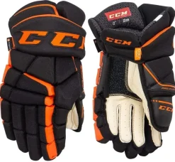 Hockey Gloves Ccm^CCM Gloves Tacks As-V Jr Black/Orange