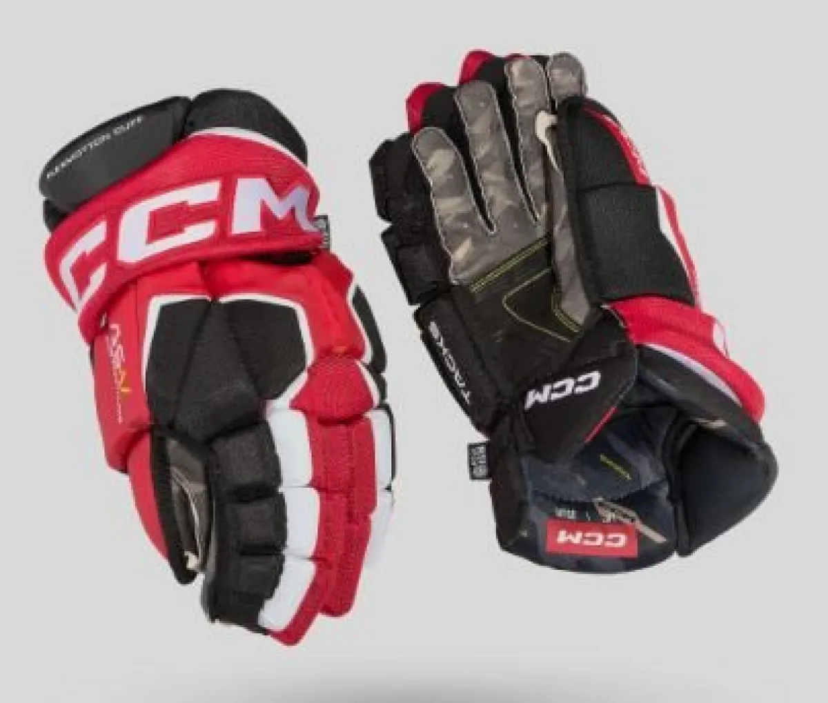 Hockey Gloves Senior^CCM Gloves Tacks As-V Sr Black/Red/White