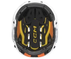 Hockey Helmets With Bars^CCM Hockey Helmet Tacks 720 Combo White