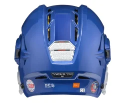 Hockey Helmets Without Bars^CCM Hockey Helmet Tacks 720 Royal Royal Blue