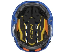 Hockey Helmets Without Bars^CCM Hockey Helmet Tacks 720 Royal Royal Blue