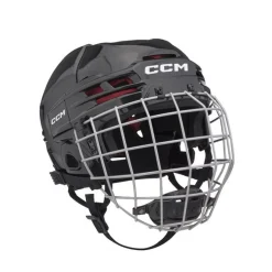 Hockey Helmets With Bars^CCM Hockey Helmet Tacks 70 Combo Sr Black