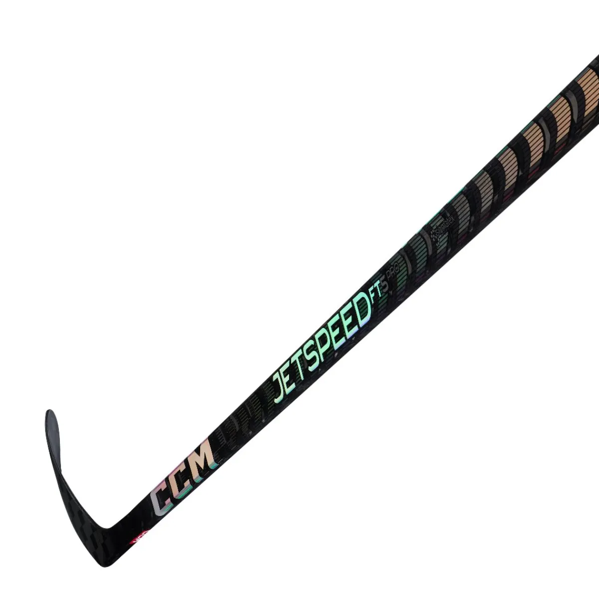 Ccm Hockey Sticks^CCM Hockey Stick Jetspeed Ft5 Pro Jr Chrome