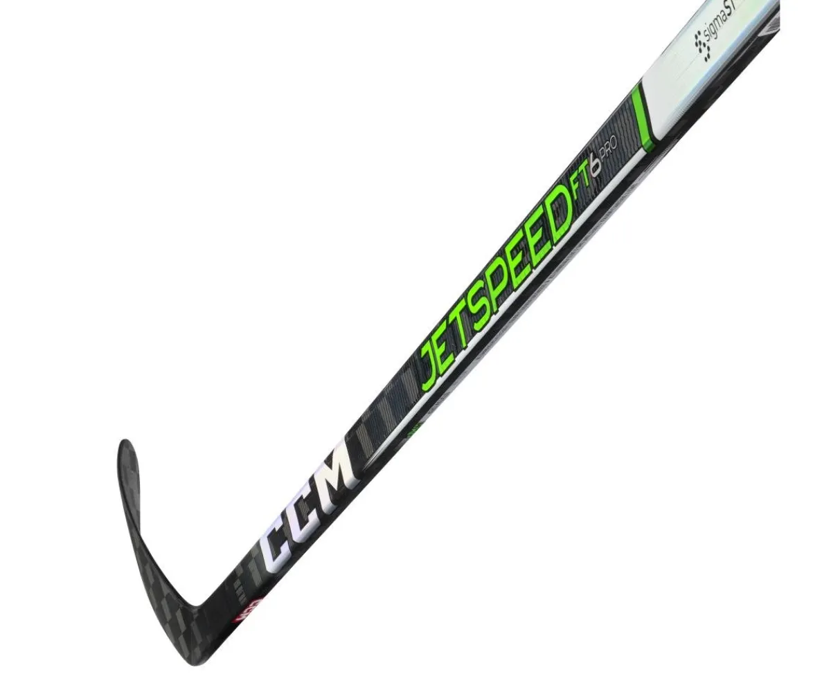 Hockey Sticks Senior^CCM Hockey Stick Jetspeed Ft6 Pro Sr Green