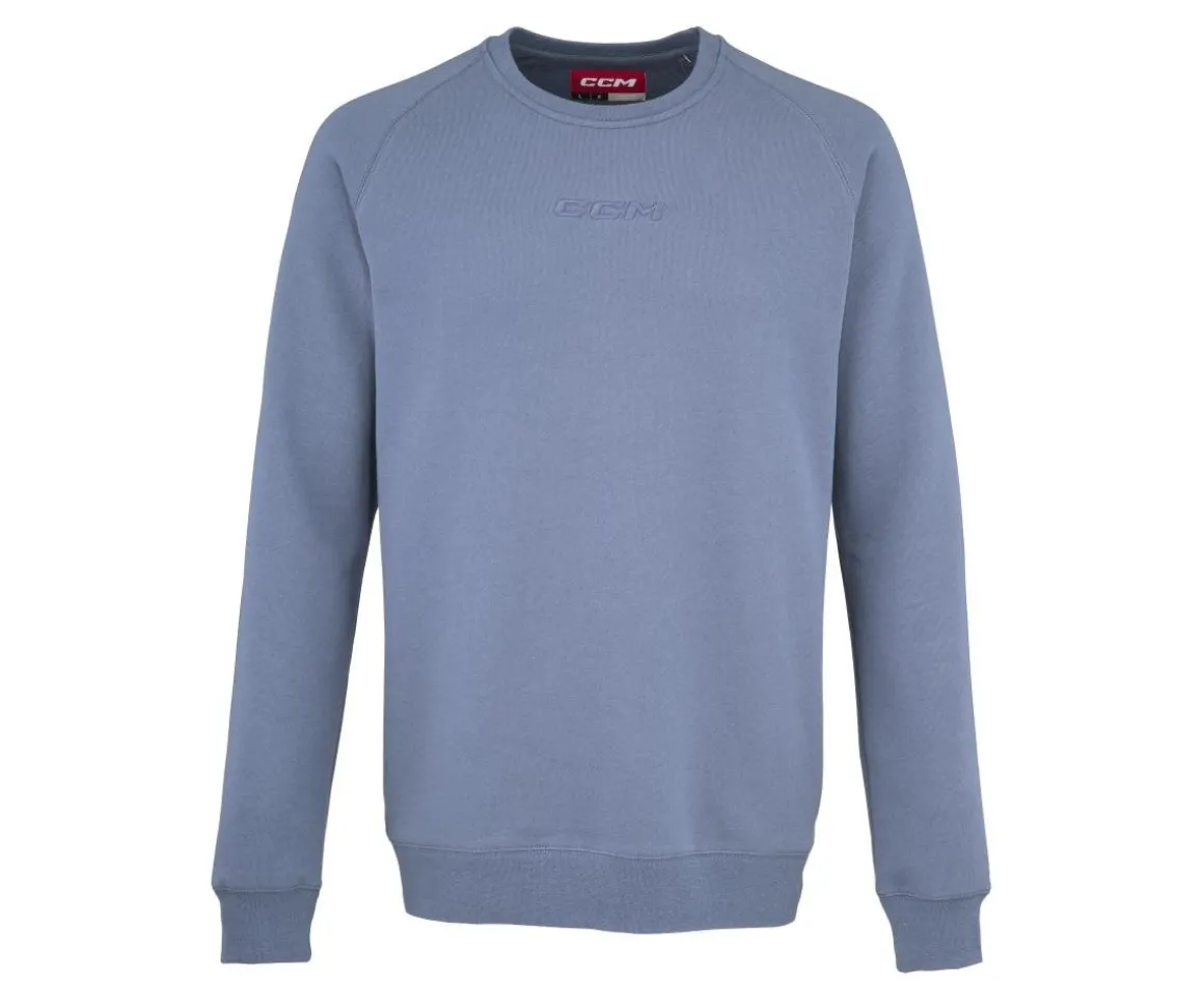 Ccm Sweater Core Fleece Crew Jr Vintage Blue