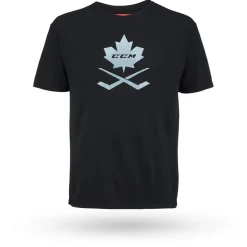 Ccm T-Shirt Blackout Leaf Iridescent Sr