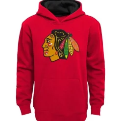 Nhl Prime Pullover Fleece Hoodie Jr Chicago