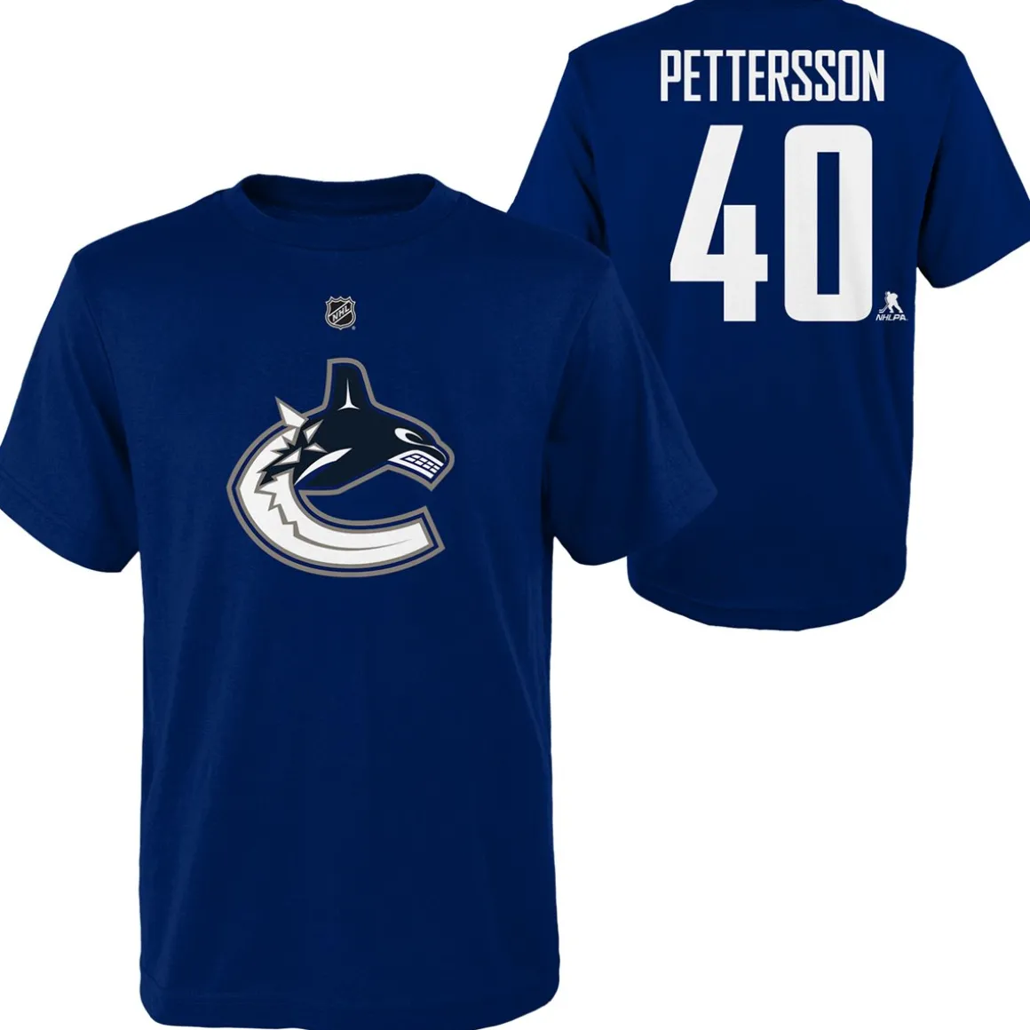 Outerstuff T-Shirt Name & Number Jr Elias Pettersson