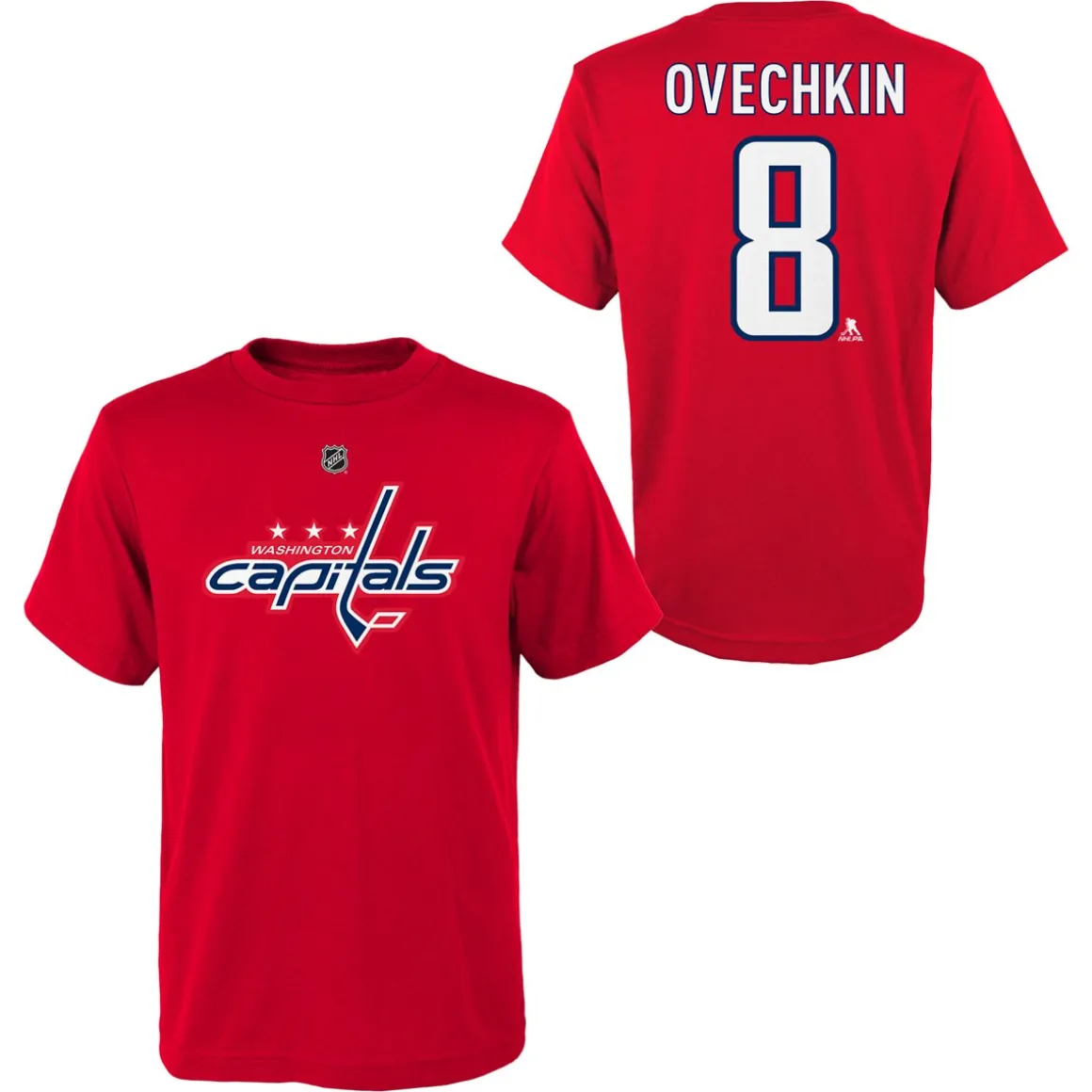 Outerstuff T-Shirt Name & Number Jr Alex Ovechkin