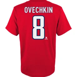 Outerstuff T-Shirt Name & Number Jr Alex Ovechkin