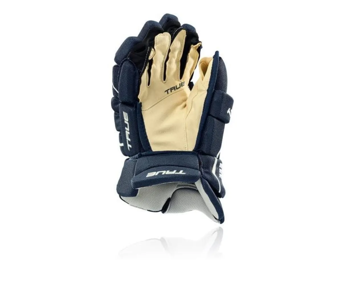 Hockey Gloves True^TRUE Hockey Gloves Catalyst 5X3 Jr Navy