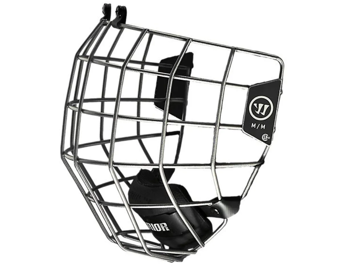 Face Mask^WARRIOR Alpha One Face Mask Silver