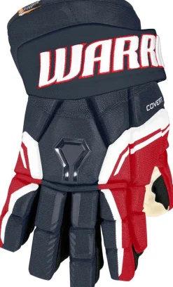 Hockey Gloves Warrior^WARRIOR Gloves Covert Qre 20 Pro Jr Navy/White