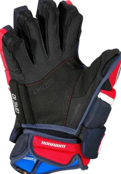 Hockey Gloves Senior^WARRIOR Gloves Covert Qre 10 Sr Navy/Red/White