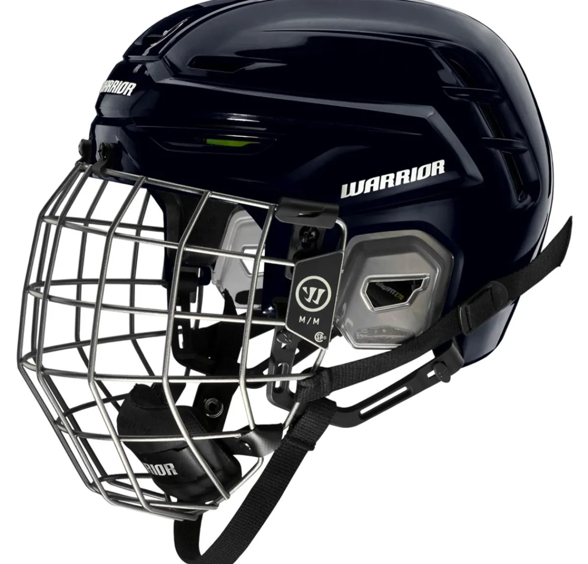 Hockey Helmets With Bars^WARRIOR Hockey Helmet Alpha One Pro Combo White