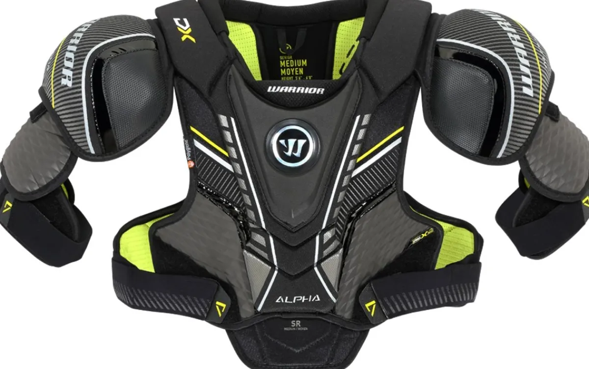 Shoulder Pads Hockey^WARRIOR Shoulder Pad Alpha Dx Sr.